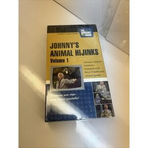 JOHNNY'S ANIMAL HIJINKS VOLUME 1 - VHS Johnny Carson's Hilarious Moments
